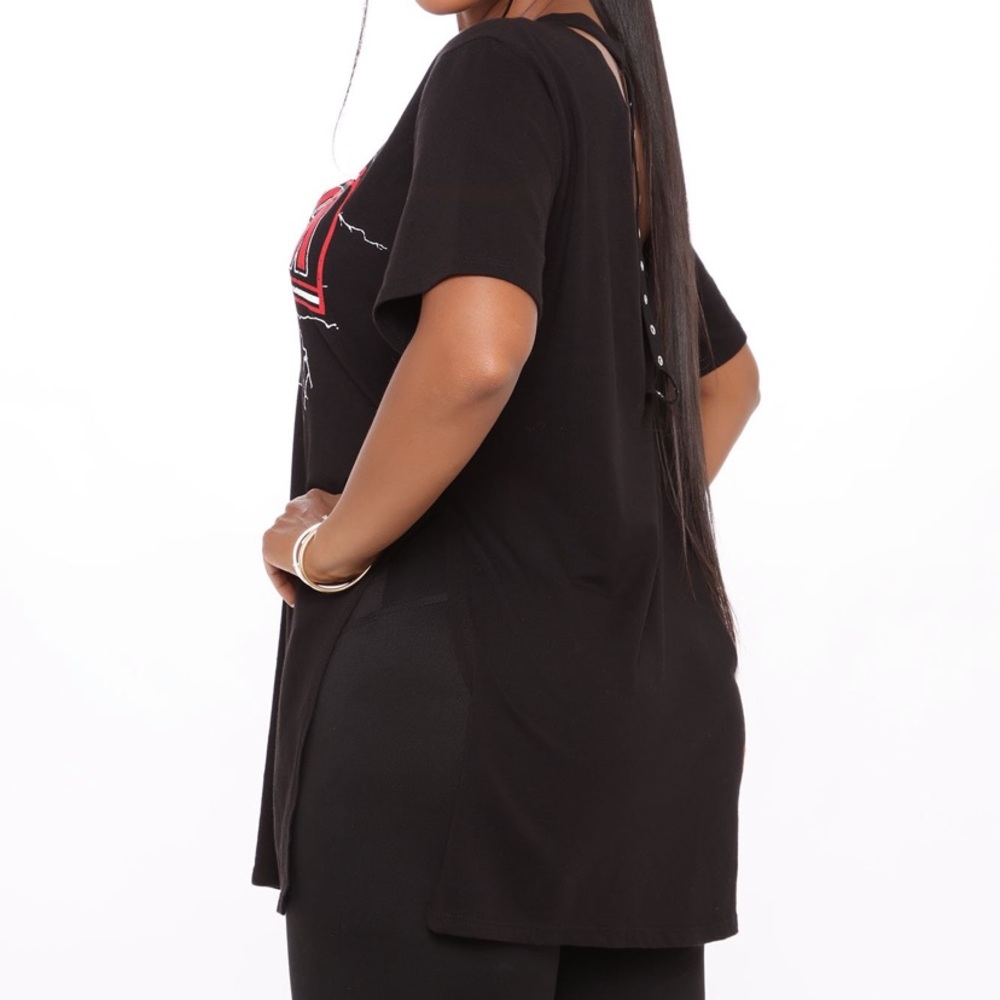 Rock Don’t Stop Tunic Top - Picture 2 of 3